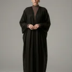 Lace Abaya With Cord