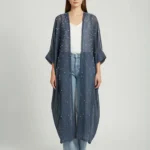 Farasha Lace pearl abaya