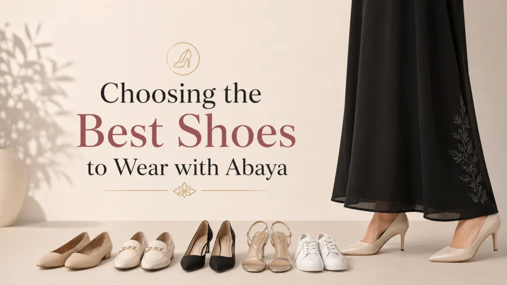 Best Shoes to Wear with Abaya