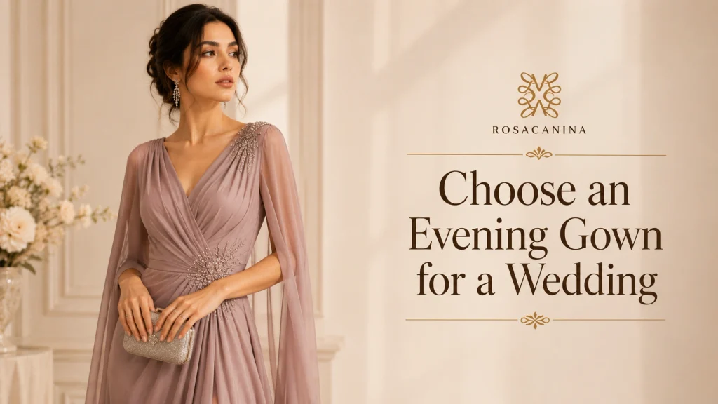 How to Choose an Evening Gown for a Wedding