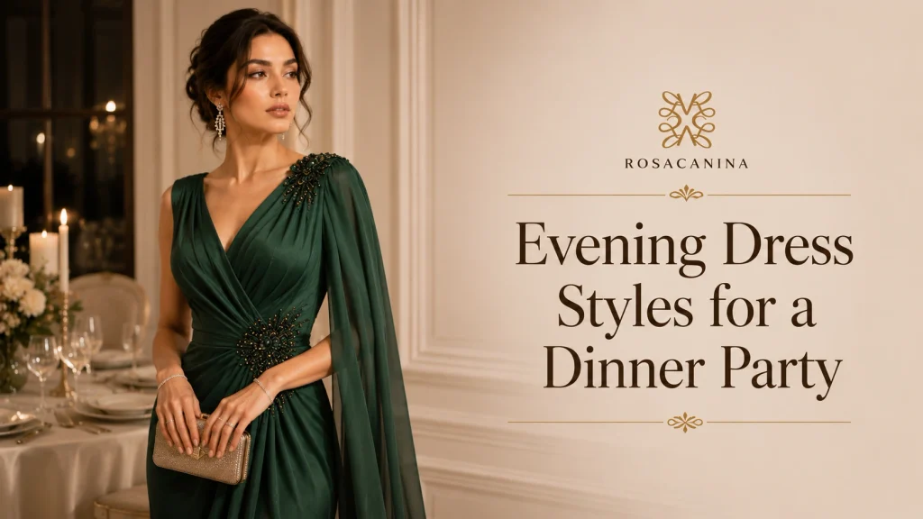 Evening Dress Styles for a Dinner Party