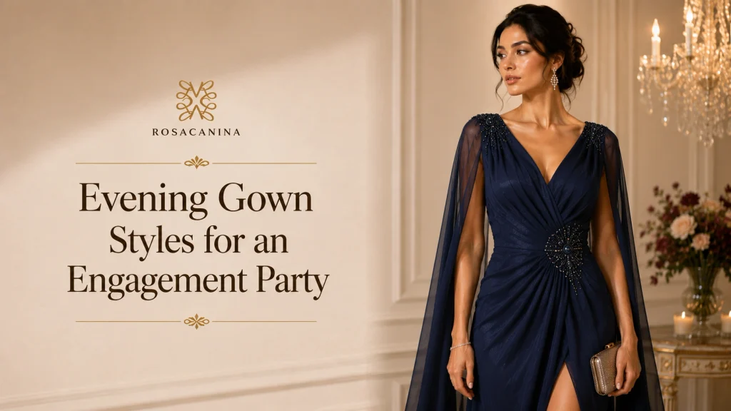 Evening Gown Styles for an Engagement Party
