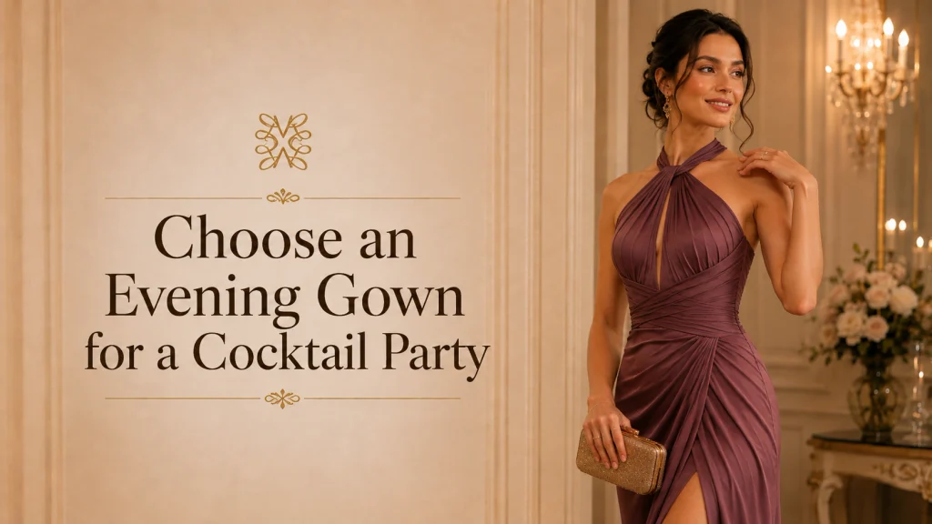 How to Choose an Evening Gown for a Cocktail Party