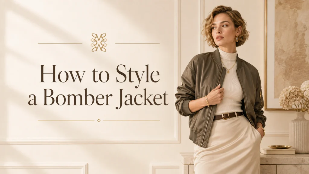 How to Style a Bomber Jacket