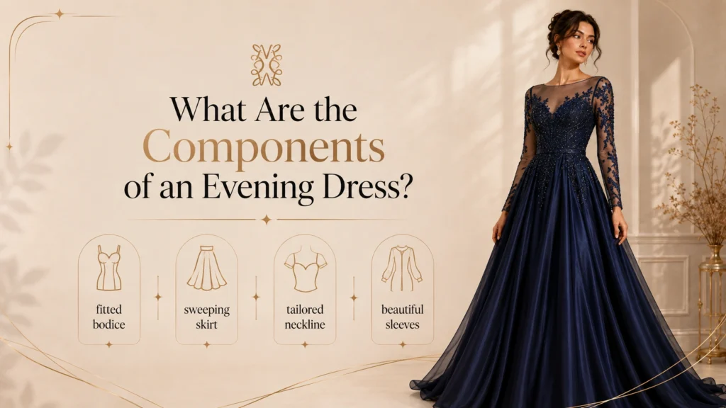 What Are the Components of an Evening Dress