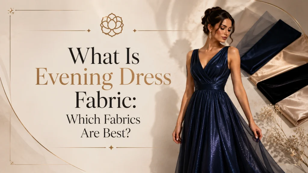 What Is Evening Dress Fabric