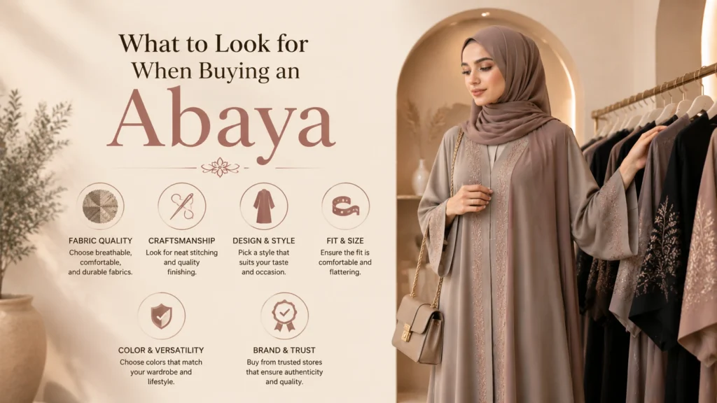 What to Look for When Buying an Abaya
