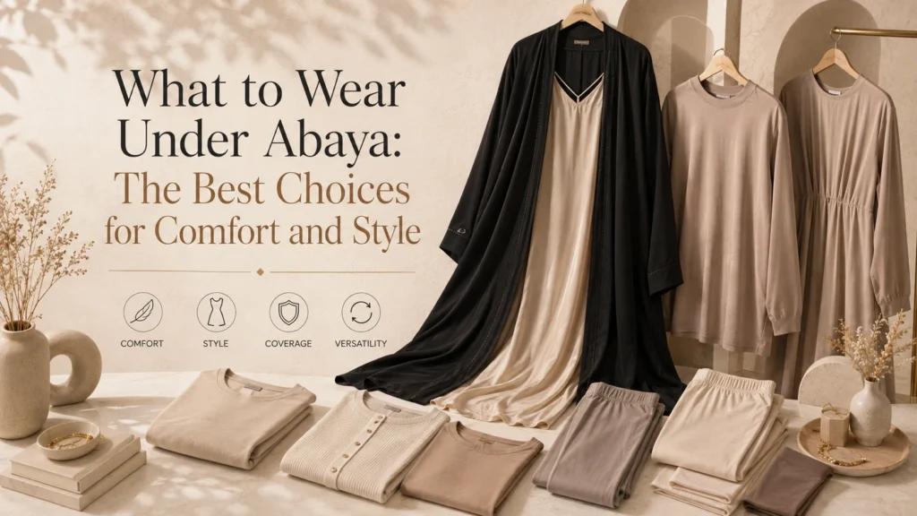 What to Wear Under Abaya: The Best Choices for Comfort and Style