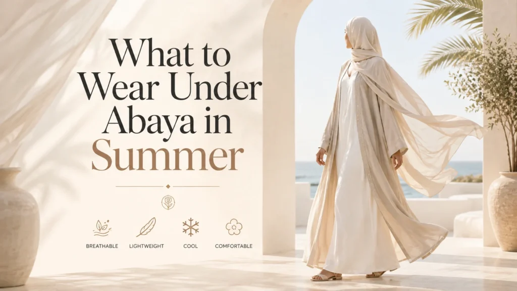 What to Wear Under Abaya in Summer to Stay Cool and Comfortable