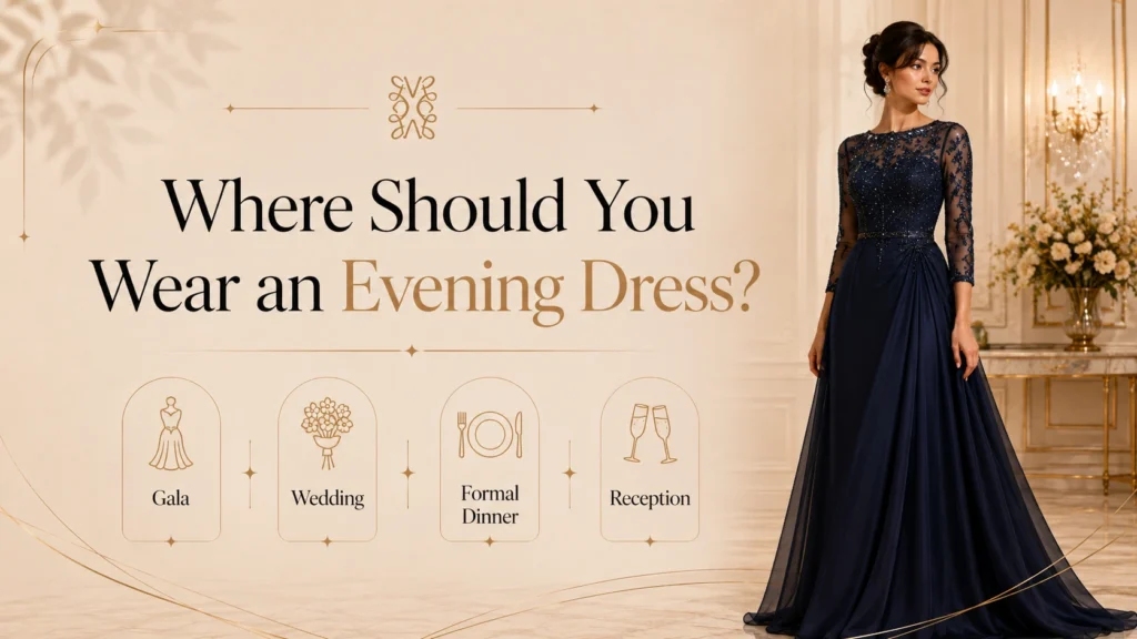 Where Should You Wear an Evening Dress
