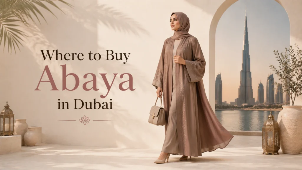 Where to Buy Abaya Online in Dubai