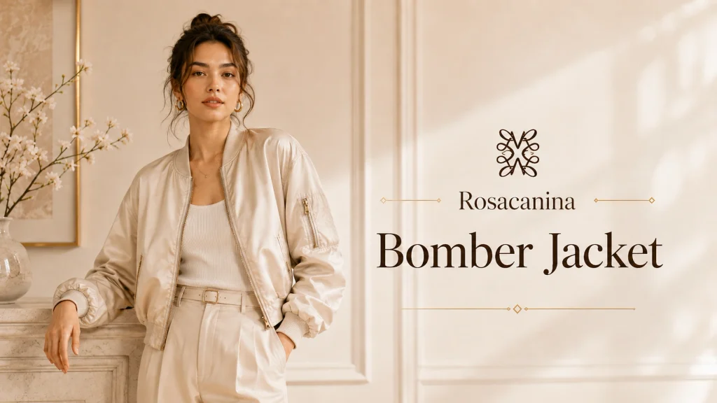 rosacanina bomber jacket