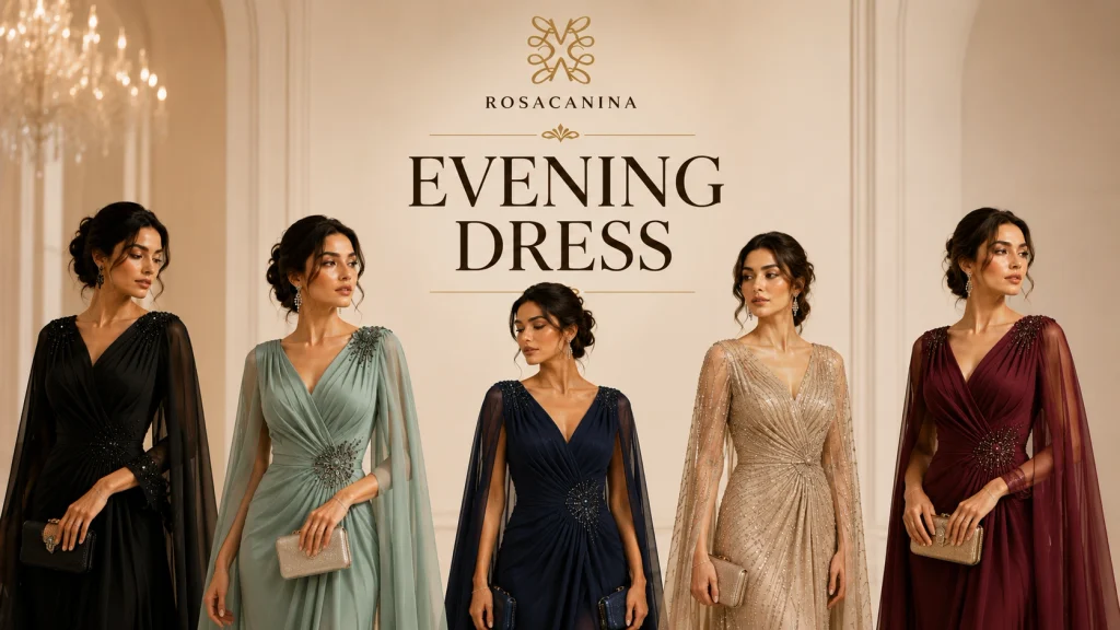 evening dress rosacanina