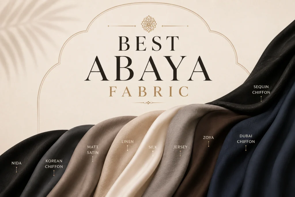  Best Quality Abaya Fabric 