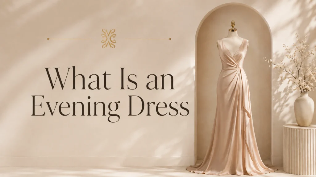what is evening dress