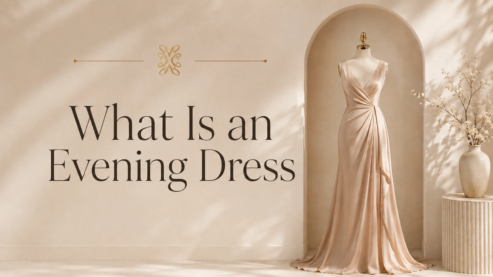 what is evening dress
