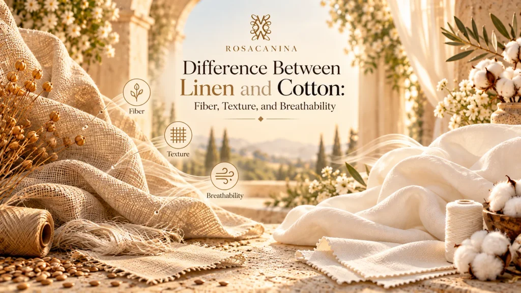 Difference Between Linen and Cotton: Fiber, Texture, and Breathability