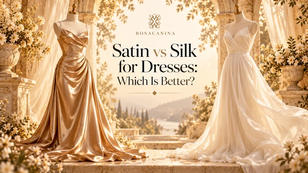 Satin vs Silk for Dresses