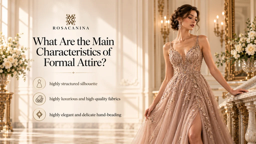 What Are the Main Characteristics of Formal Attire