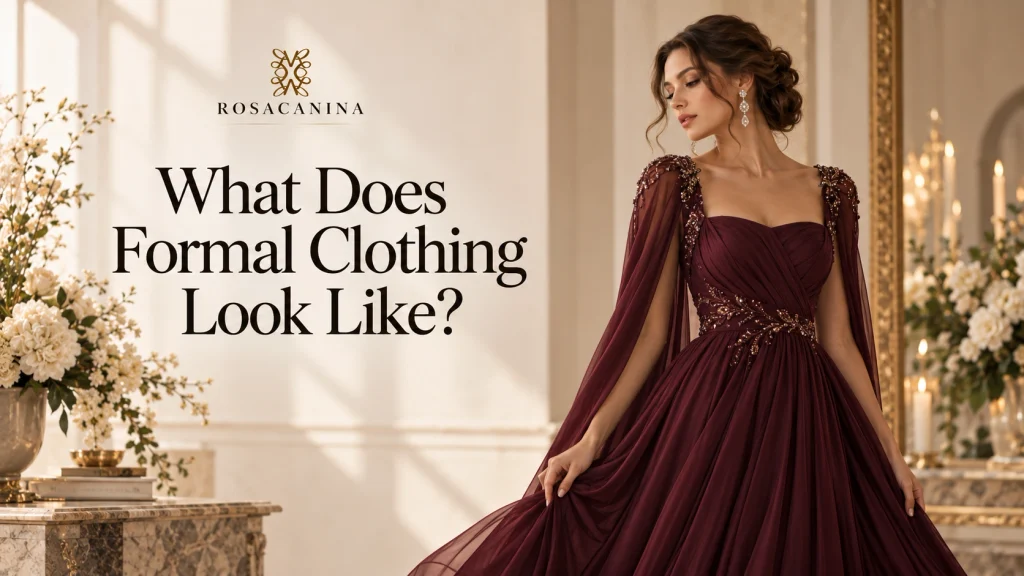 What Does Formal Clothing Look Like