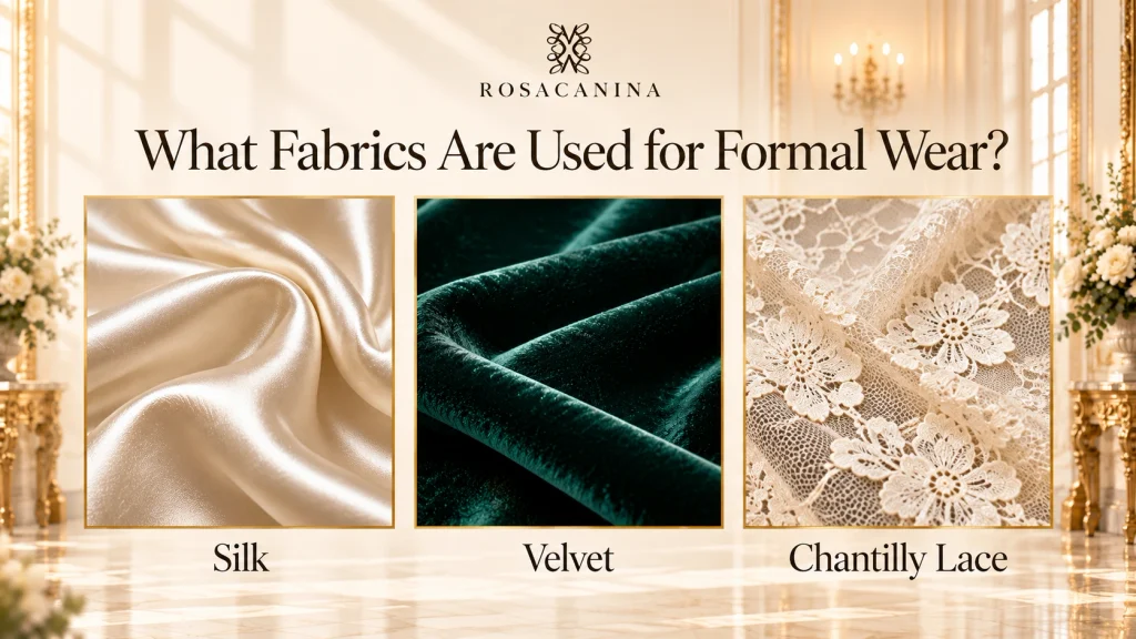 What Fabrics Are Used for Formal Wear