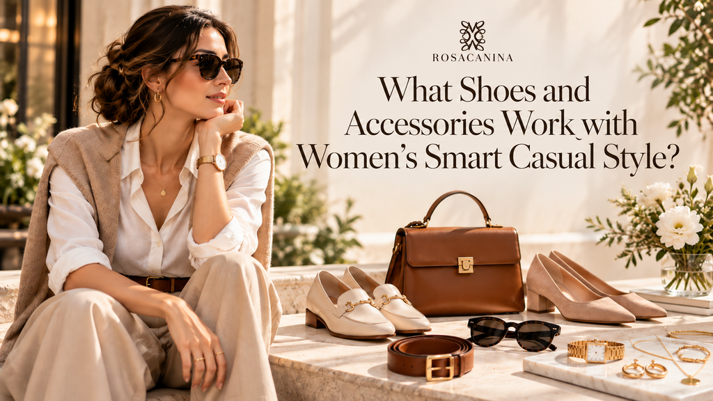 What Shoes and Accessories Work with Women’s Smart Casual Style