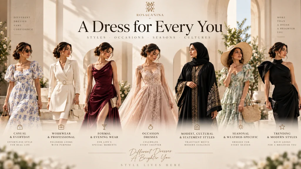 types of dresses