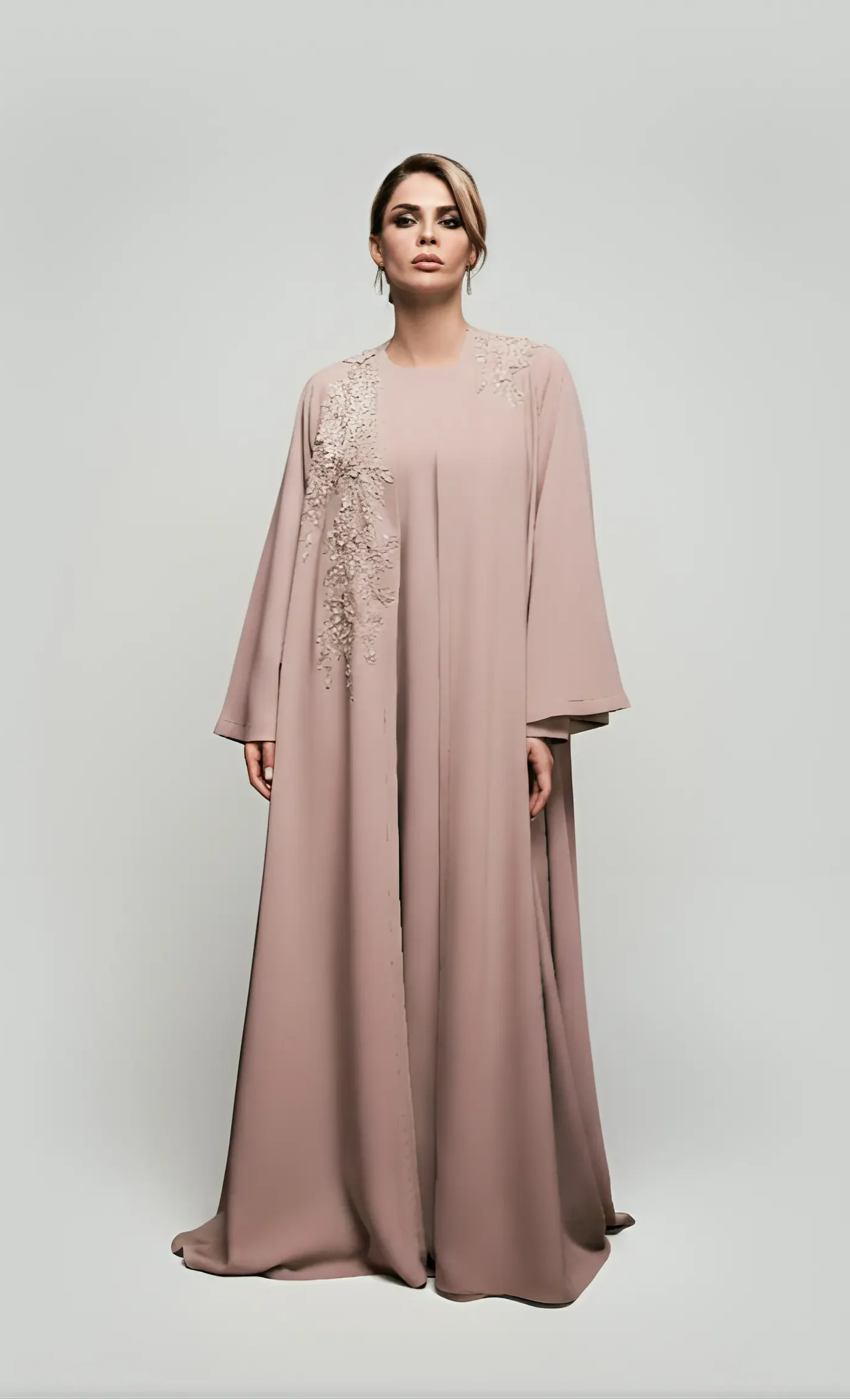 Aplique Abaya Front View